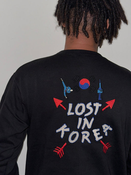 Embrace Comfort and Style with Lost in Korea Crewneck Sweaters - Lost In LA