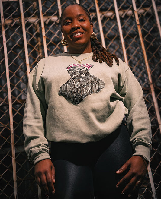 Harriet Tubman Embroidery Sweatshirt — Honor a Legend - Lost In LA