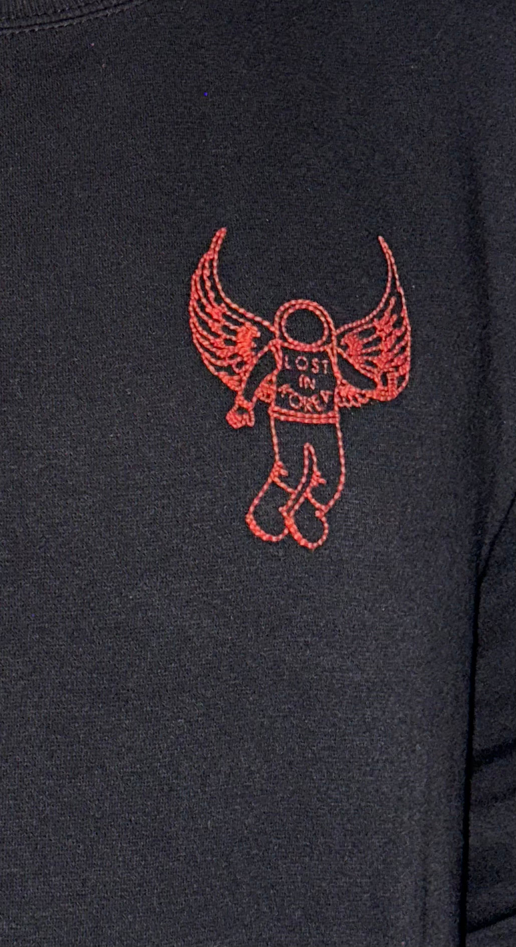 Lost in LA black Crewneck