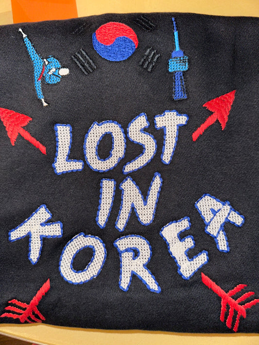 Lost in Korea Crewneck Sweatshirt
