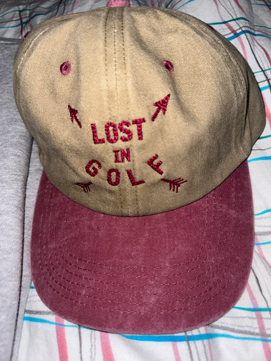 Lost in Golf Dad hats and 5panel