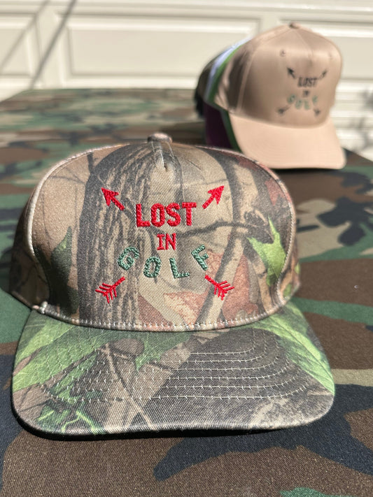 Lost in Golf 5 Panel Hat