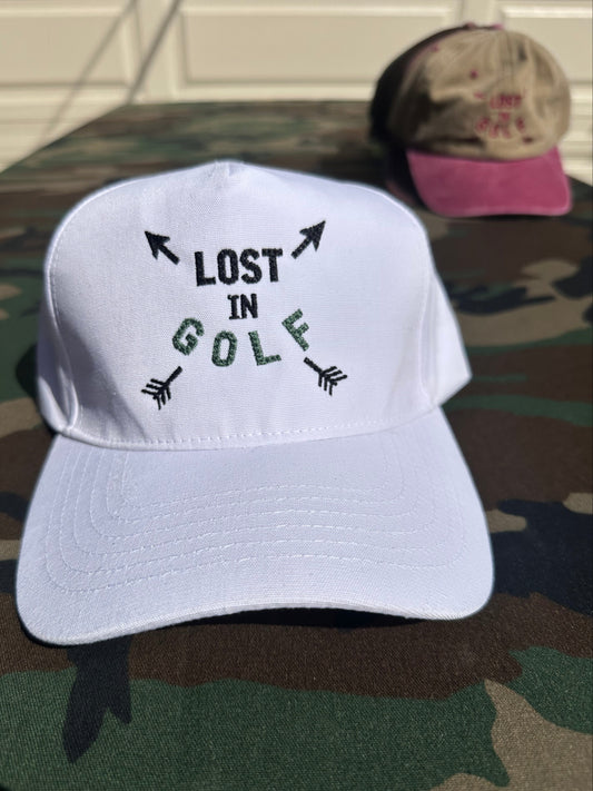 Lost in Golf 5 Panel Hat