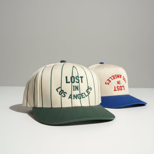 Lost in LA Baseball Hat Large Font