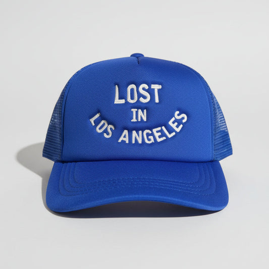 Lost in Los Angeles Trucker Hat Big Logo