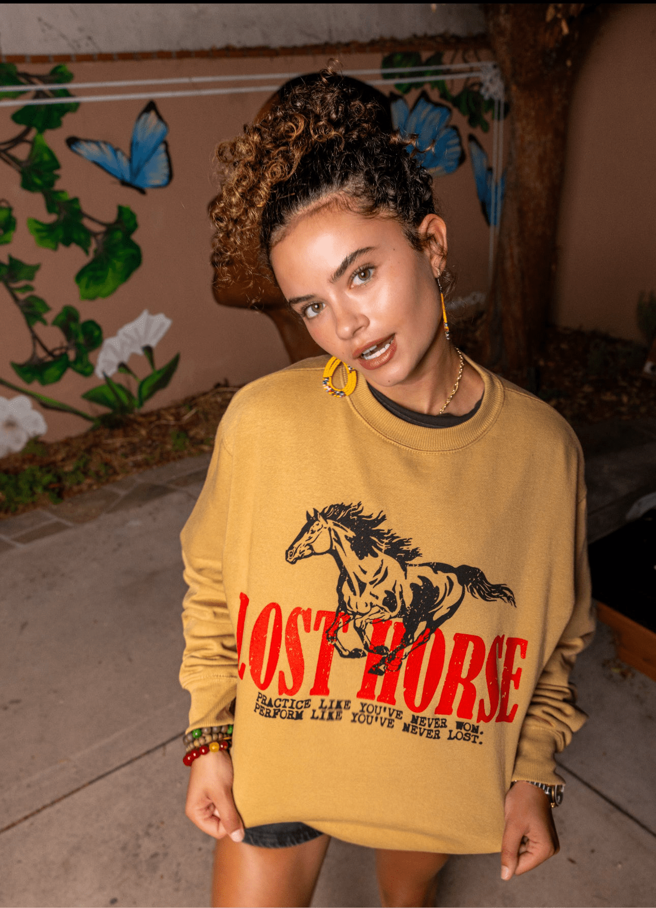 Lost Horse Crewneck - Lost In LA