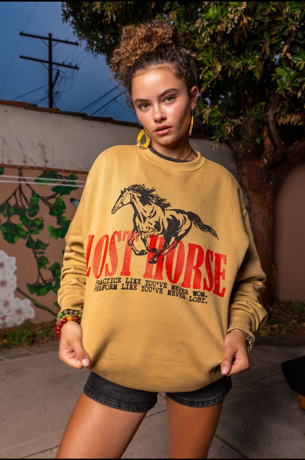 Lost Horse Crewneck - Lost In LA