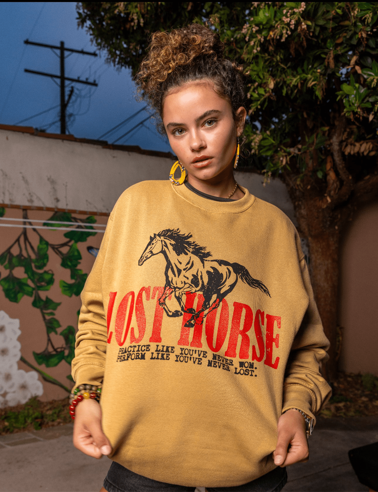 Lost Horse Crewneck - Lost In LA