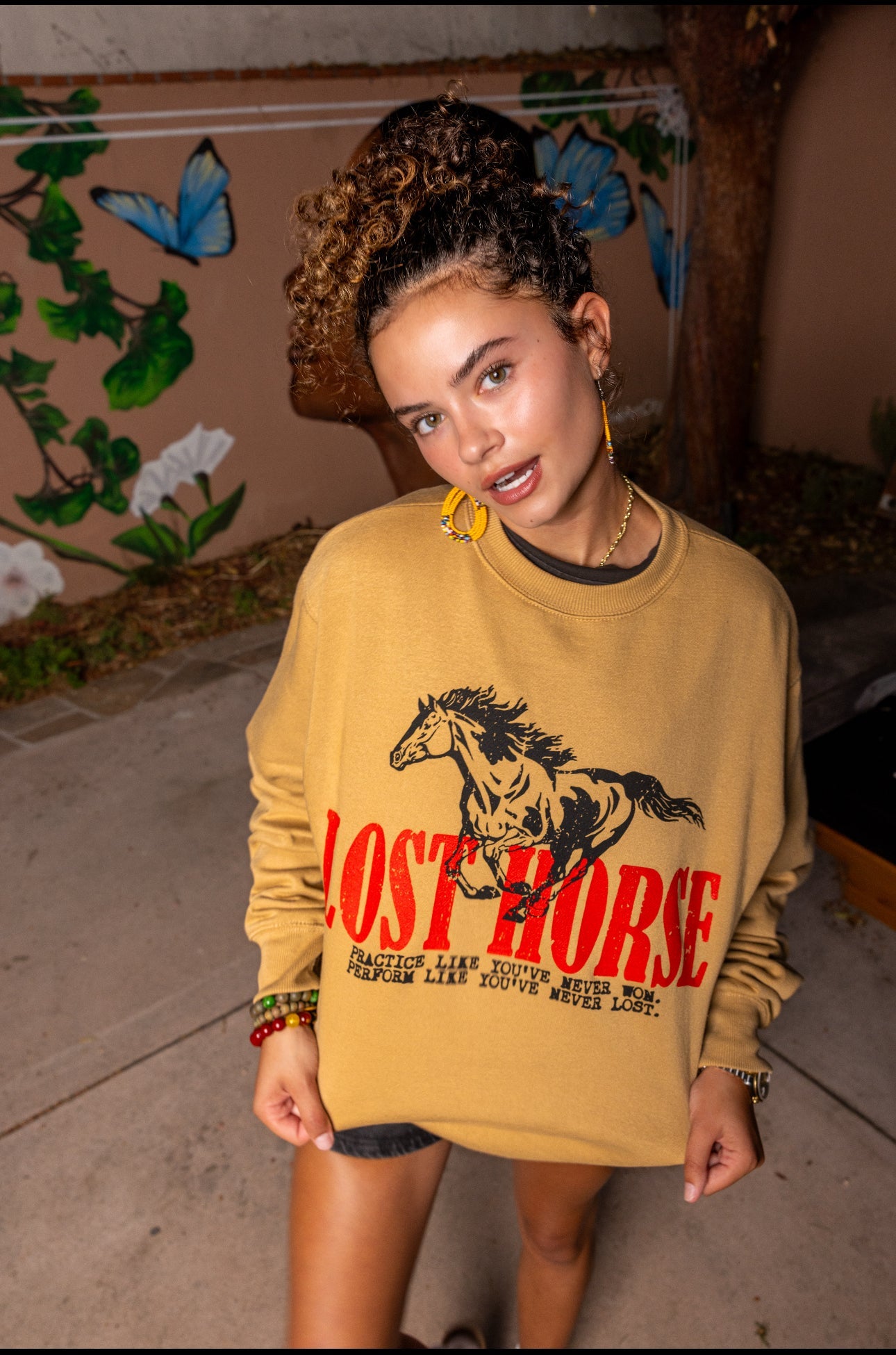 Lost Horse Crewneck - Lost In LA
