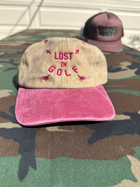 Lost In Golf Dad Hat - Lost In LA