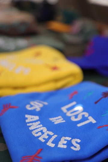 Lost in LA Blue Crewneck - Lost In LA