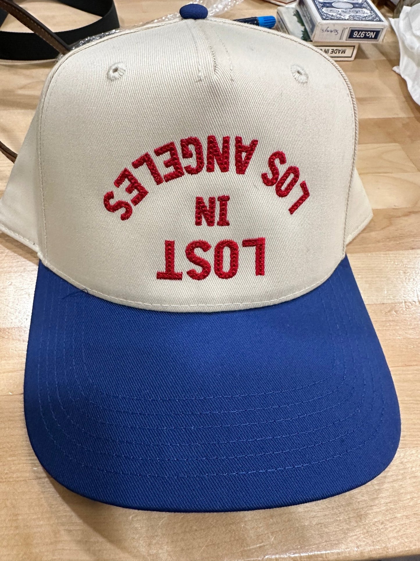 Lost in Los Angeles Big Logo Hat - Lost In LA