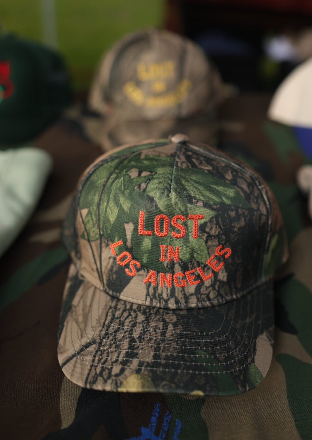 Lost in Los Angeles Big Logo Hat - TSSLA