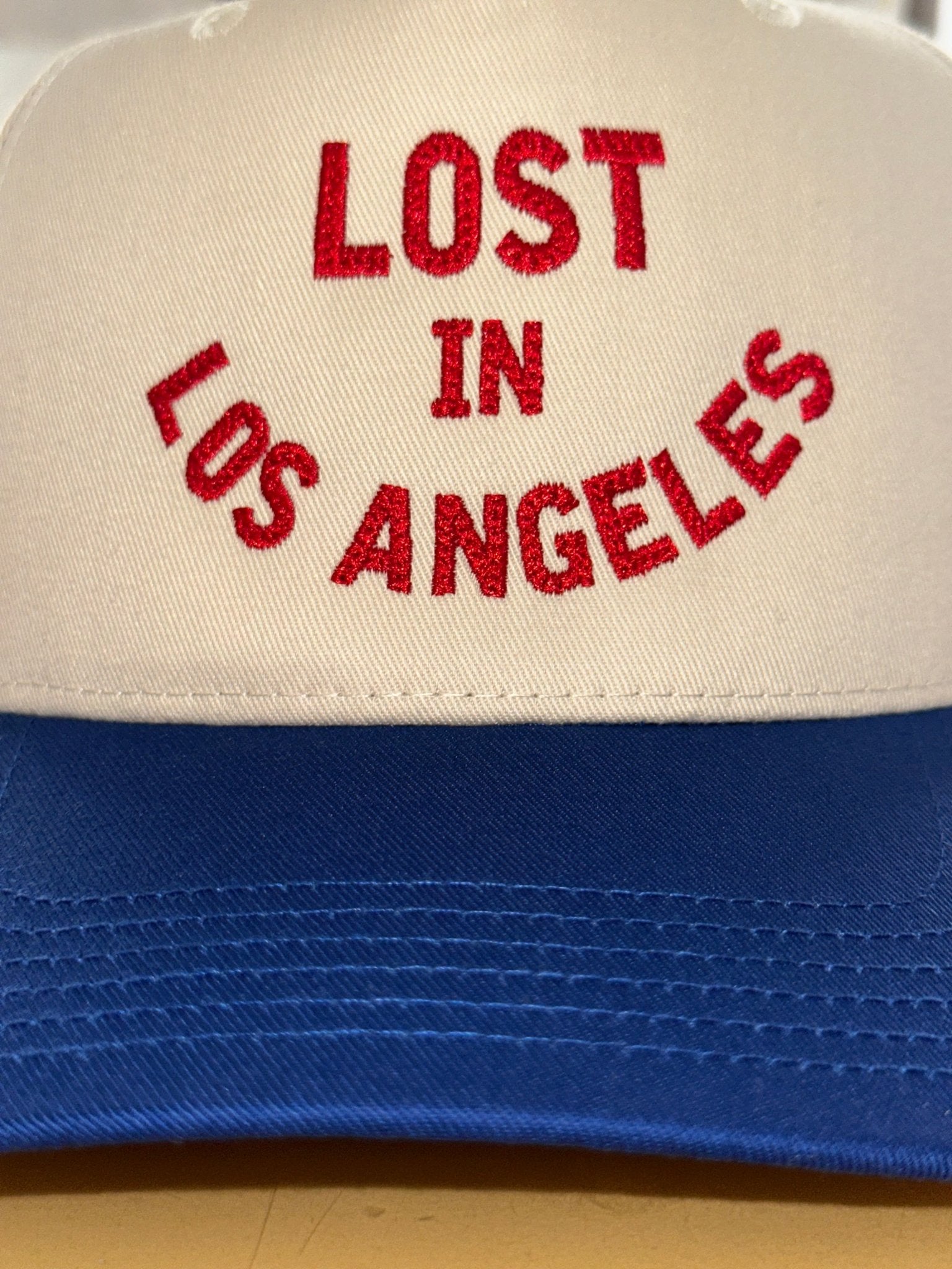 Lost in Los Angeles Big Logo Hat - TSSLA