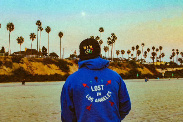 Lost In Los Angeles Hoodie - Lost In LA