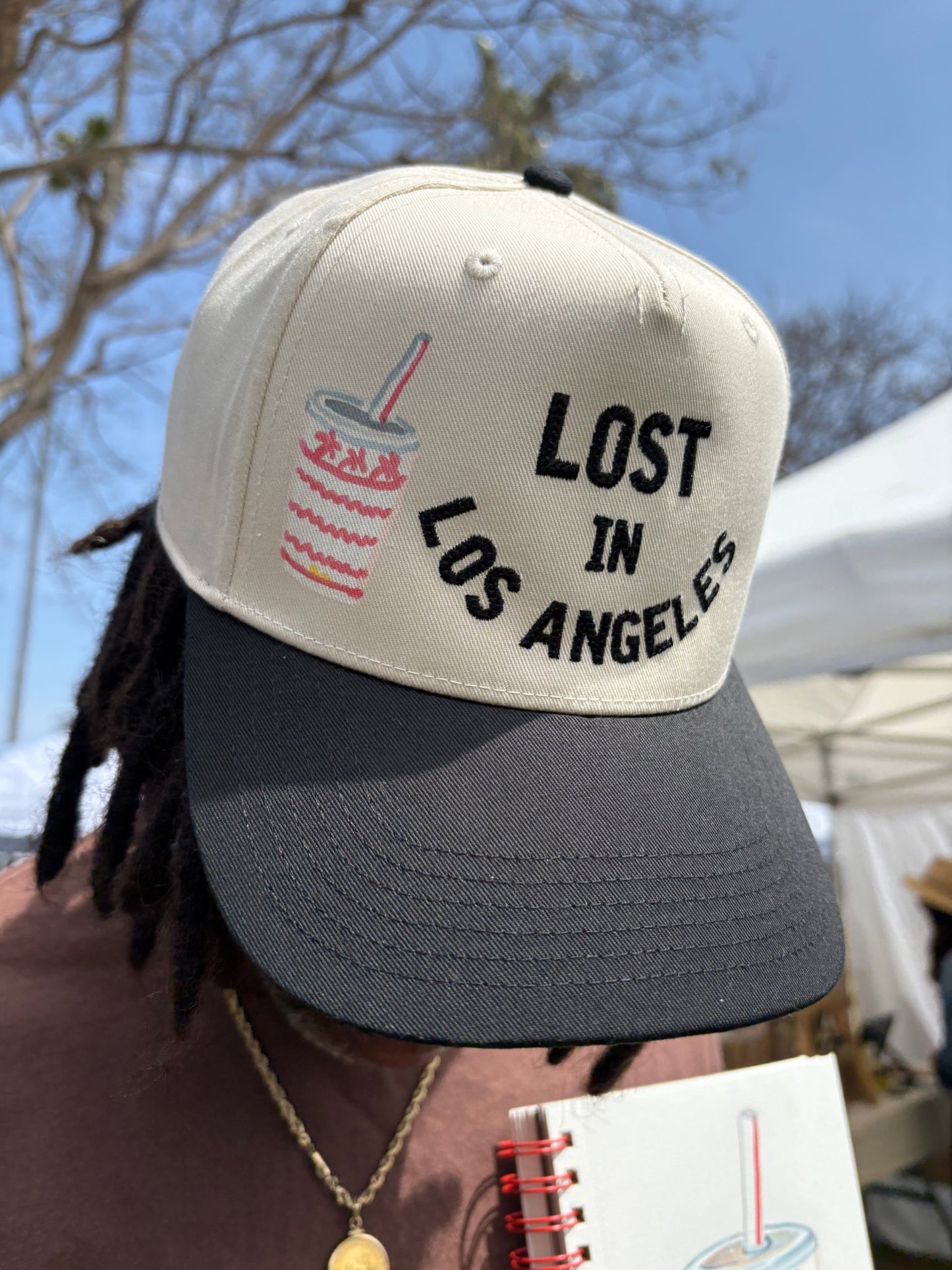 Lost In Los Angeles Pink Hat - TSSLA