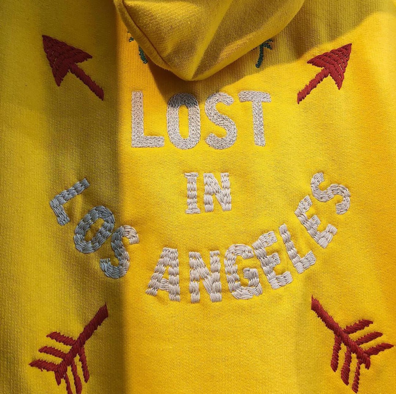 Lost in Los Angeles Yellow Hoodie - TSSLA