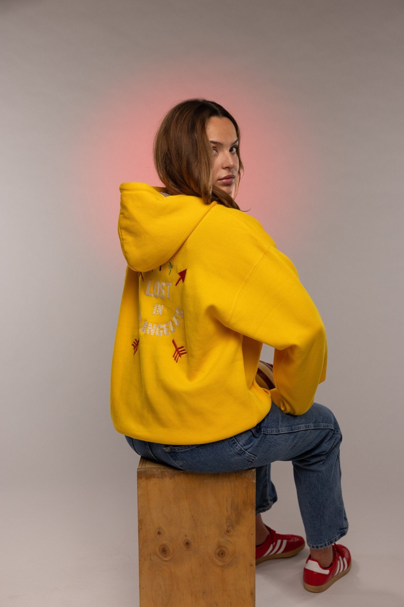 Lost in Los Angeles Yellow Hoodie - TSSLA