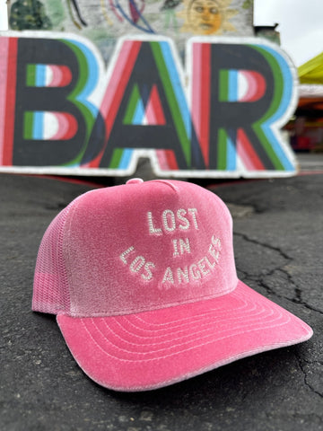 Velvet trucker hats - Lost In LA