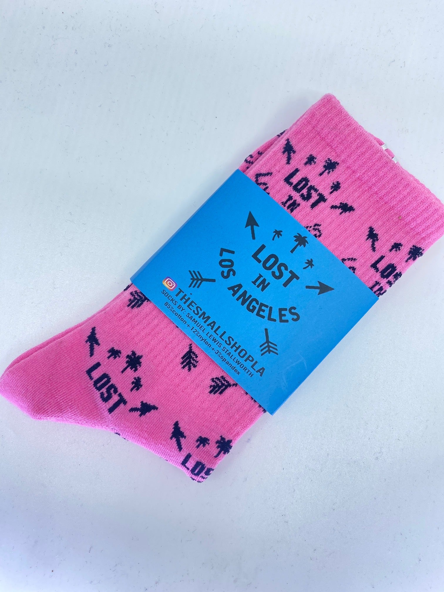 Lost in Los Angeles socks 