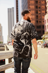 wolves all over hipster print 
